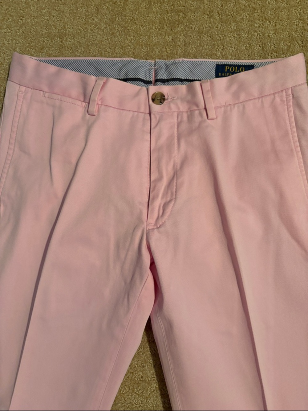 Polo by Ralph Lauren Light Pink Men's Chino Pants, sz. 30x30